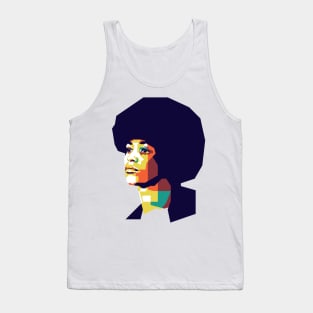 Angela Davis on WPAP Tank Top